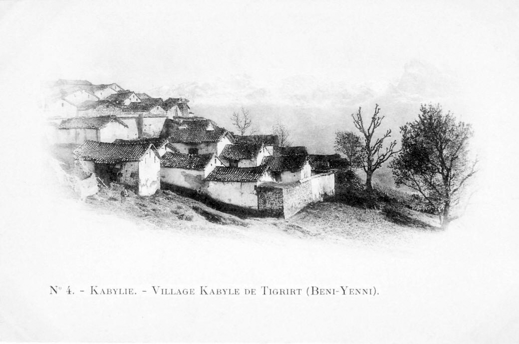TIGZIRT, village de la commune d'At Yenni , prfecture de Tizi Ouzou